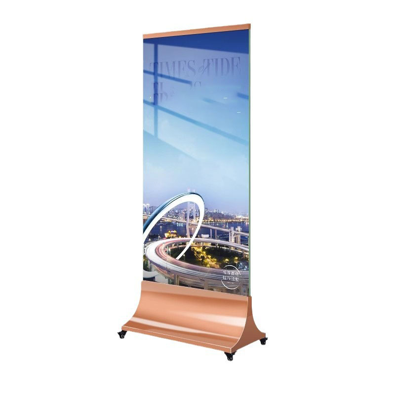 Double-sized Vertical Billboard-with wheels